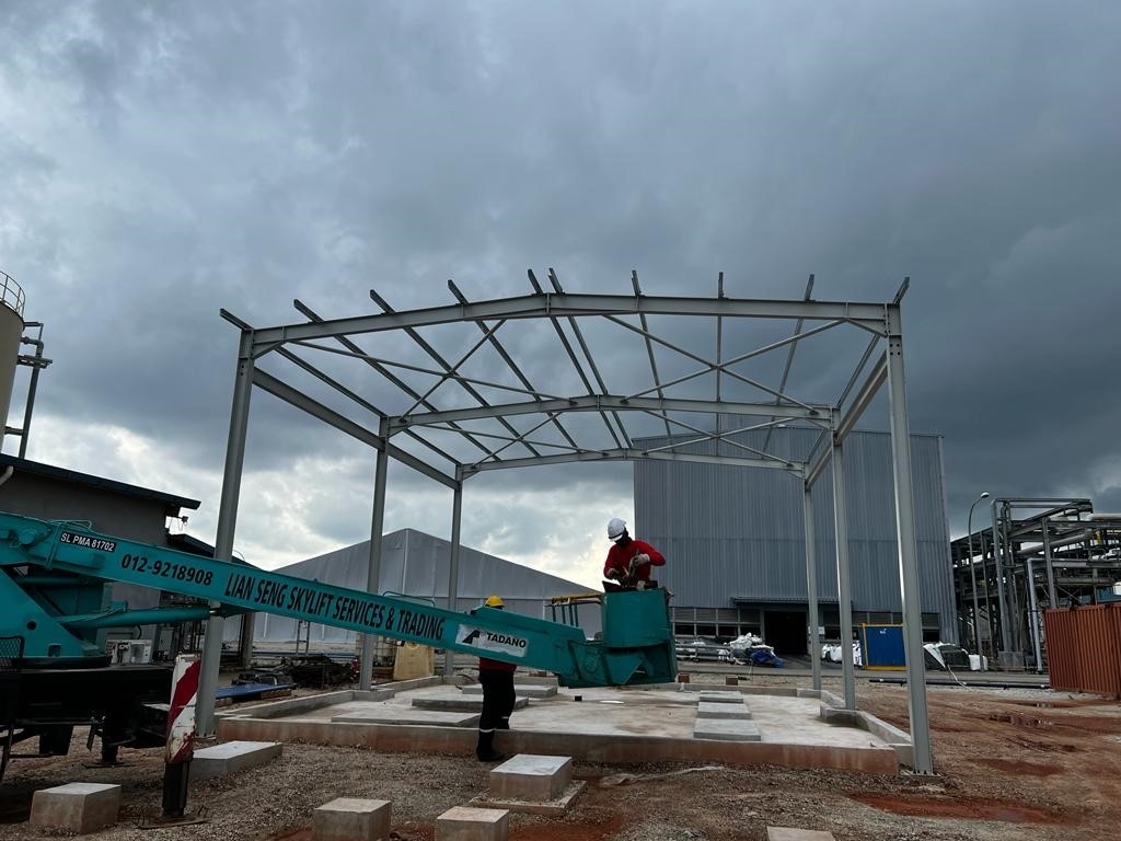 To Construct Air Compressor House (2)